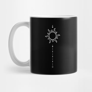 The Sun Line Art Mug